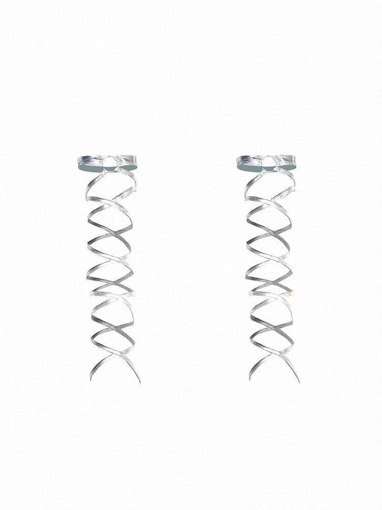 Black/Silver Cyberpunk Leg Straps