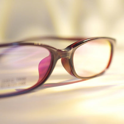 Wine Red/Black Cyberpunk Glasses