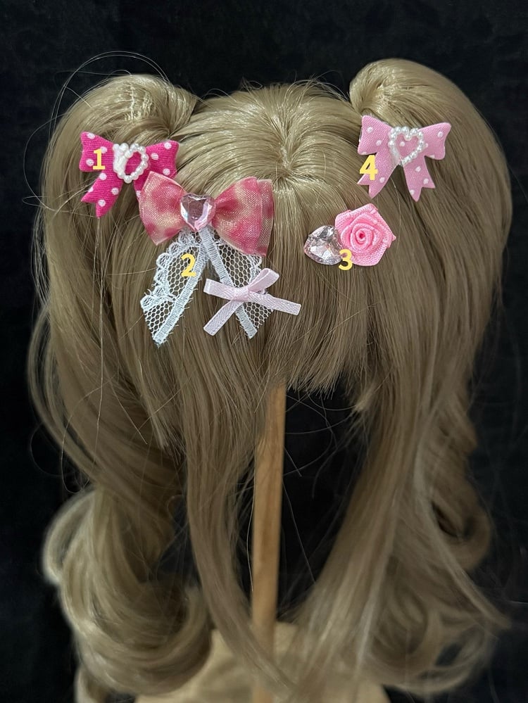 16 Options Bowknot /Floral BJD Doll Hairclip