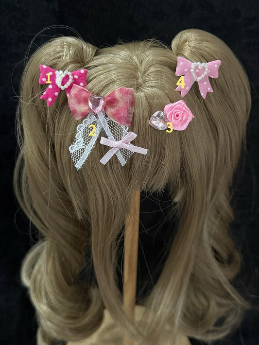 16 Options Bowknot /Floral BJD Doll Hairclip