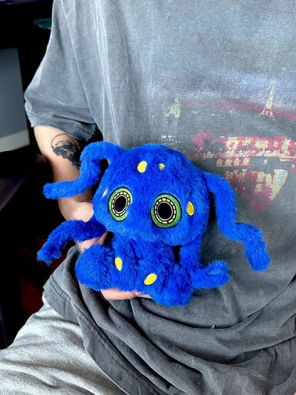 Sapphire Blue Octopus Gothic Plushie