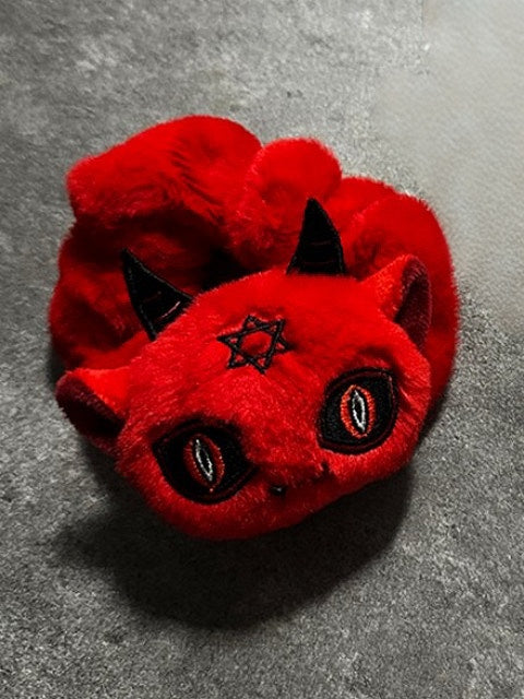 Red Devil Gothic Scrunchie