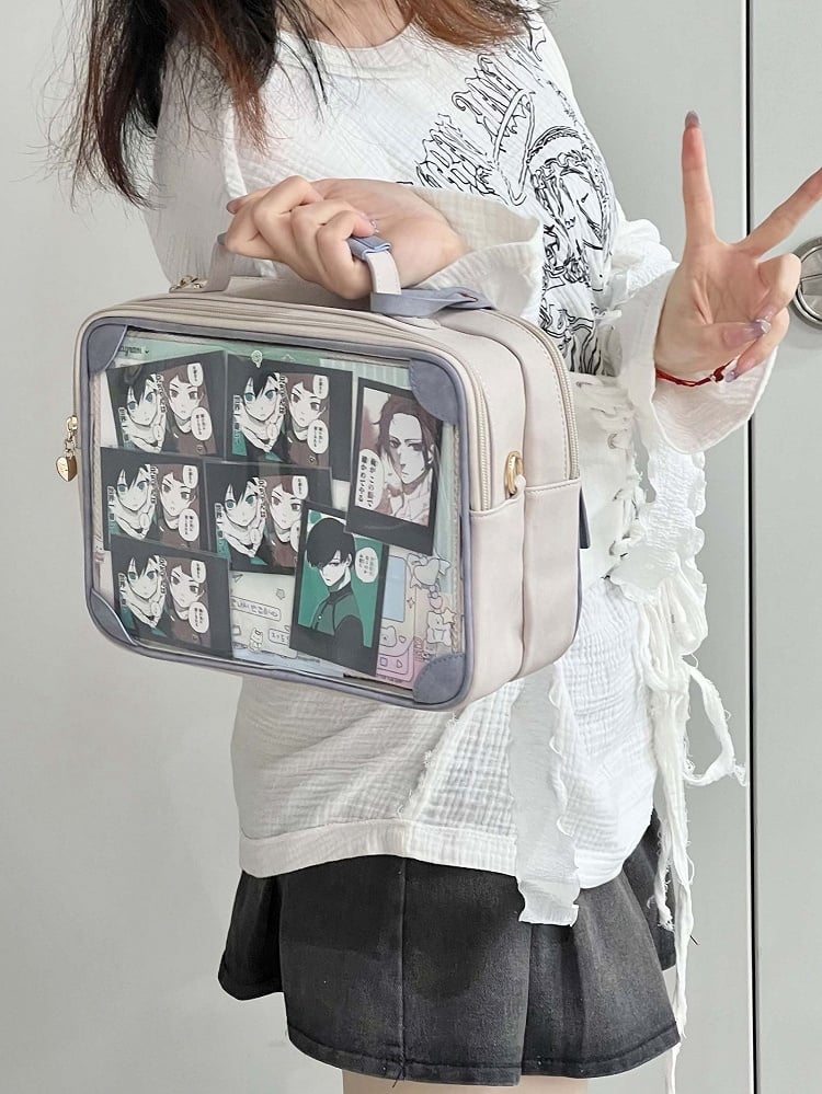 7 Colors Square Crossbody Ita Bag