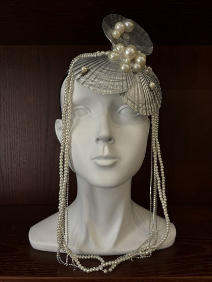 Sea Shell and Bead Chain Design Fairy Goth Mermaid Headpieces Set