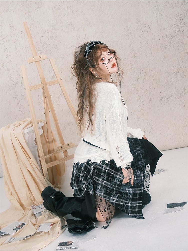 Plus Size 130CM Black PU Belt with Studded Accents