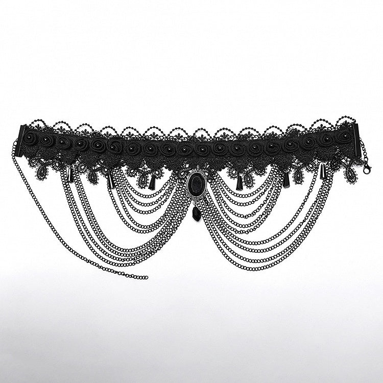 Goth Headwear-Choker