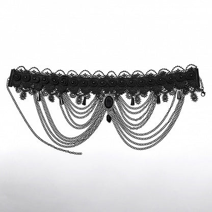 Goth Headwear-Choker