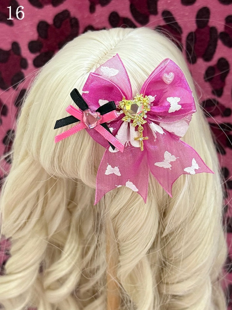 16 Options Bowknot /Floral BJD Doll Hairclip