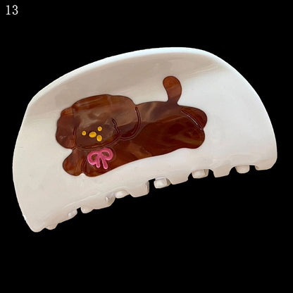 18 Options Bittersweet Animal Pattern Claw Clips