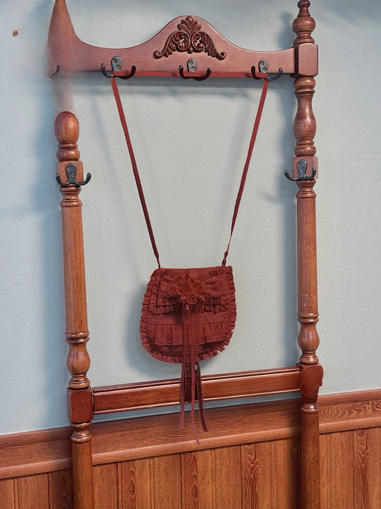 Beige / Purple / Red / Black Crossbody Bag