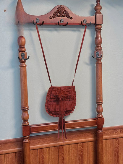 Beige / Purple / Red / Black Crossbody Bag