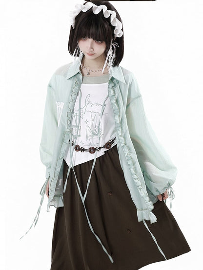 Brown Bohemian Waist Belt