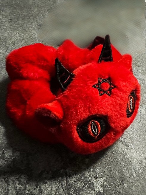 Red Devil Gothic Scrunchie