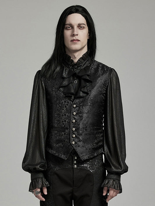 Goth Jacquard Waistcoat