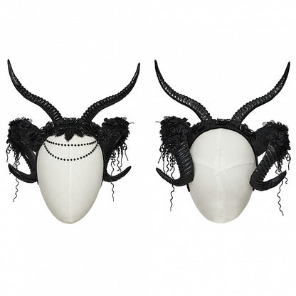 Goth Horn Headwear
