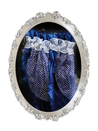 Pink / Blue Tulle Sleeves