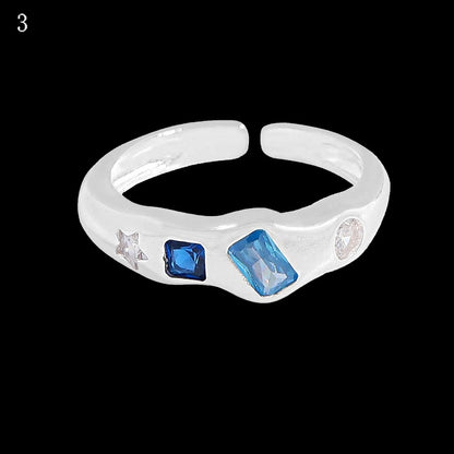 9 Options Y2K Bittersweet Rhinestone Decorated Ring