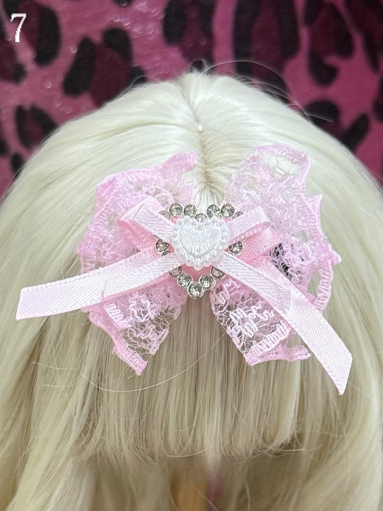 11 Options Bowknot BJD Doll Hairclip