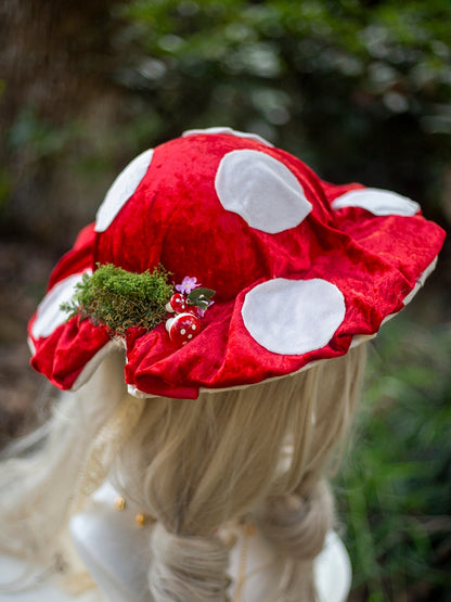4 Options Mushroom Hat