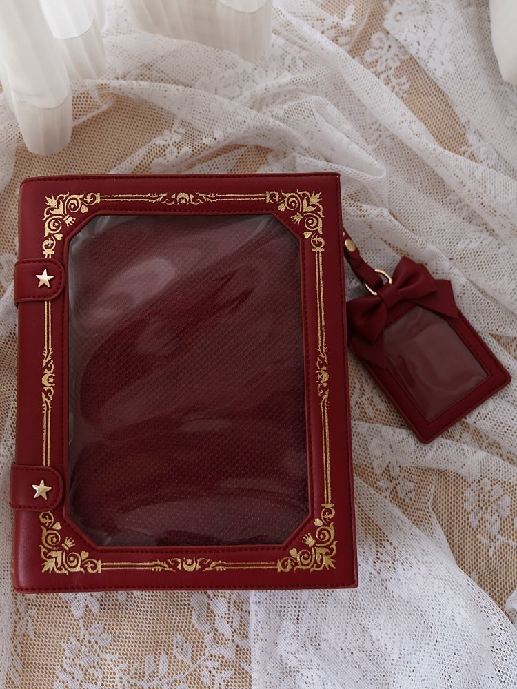 Magic Book Ita Crossbody Bag Black/Blue/Red/Pink/Yellow/Green/Purple 8 Color Options Itabag