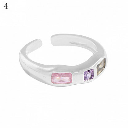 9 Options Y2K Bittersweet Rhinestone Decorated Ring