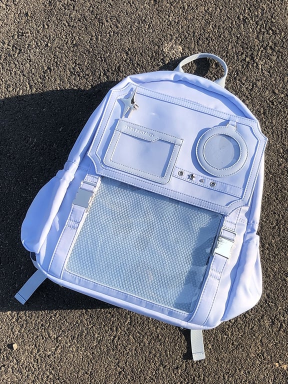 Light Blue Stars Large Capacity Ita Backpack