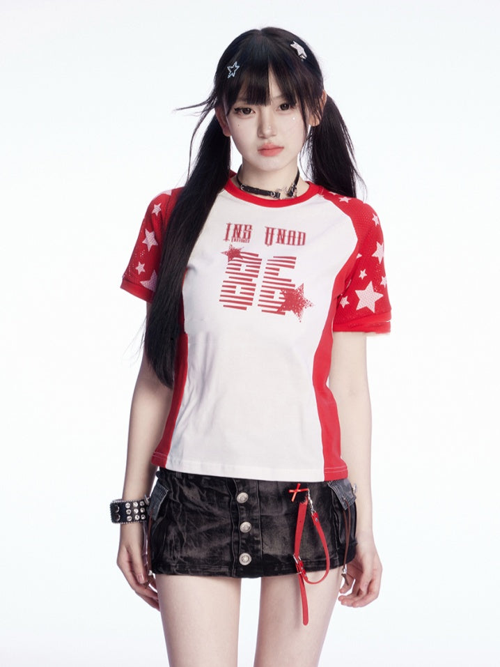 Black Low Rise Silver-tone Buttons Distressed Design Mini Denim Skirt