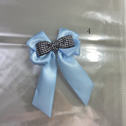 Clearance-Alice Blue Bowknot Hairclip