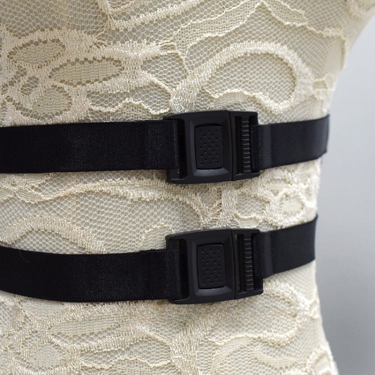 Black Steampunk Harness Belt