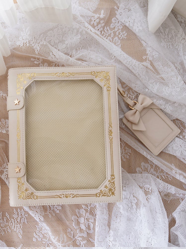 Magic Book Ita Crossbody Bag Black/Blue/Red/Pink/Yellow/Green/Purple 8 Color Options Itabag