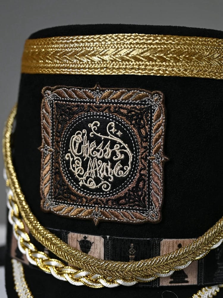 Black / Red / Dark Blue Hat