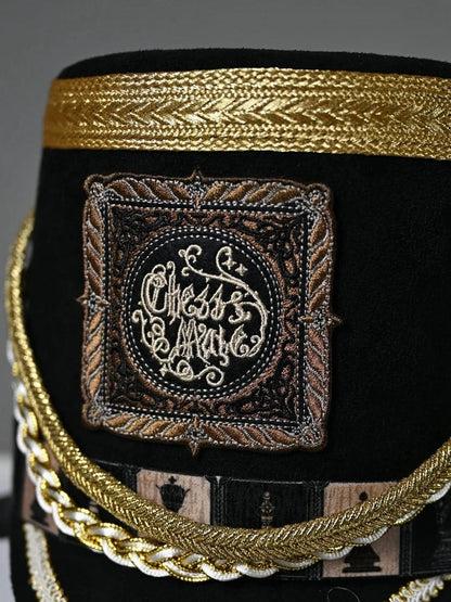 Black / Red / Dark Blue Hat