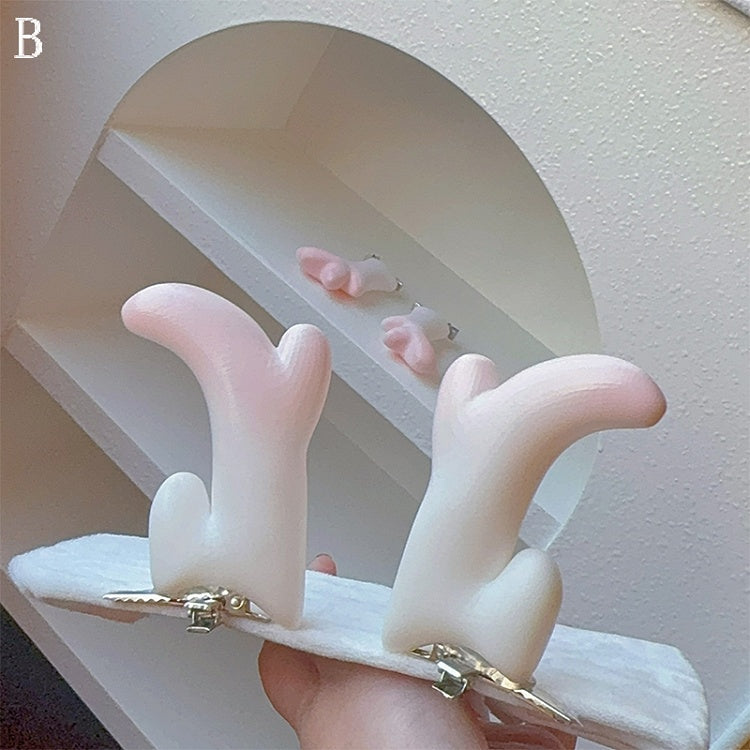 2 Options Animal Horn Hairclips