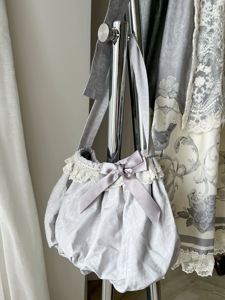 Pink / Blue / Gray Hand Bag