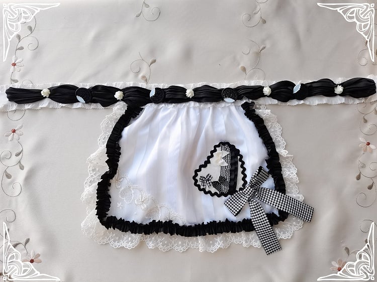Dessert Cream Waist Belt Sweet Lolita Apron