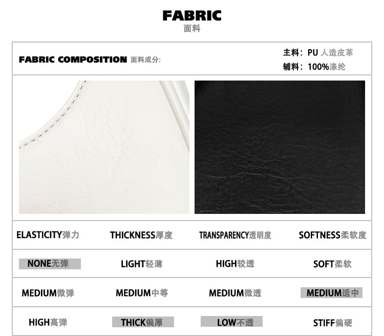 White Kitty Crescent-shaped PU Tote Bag