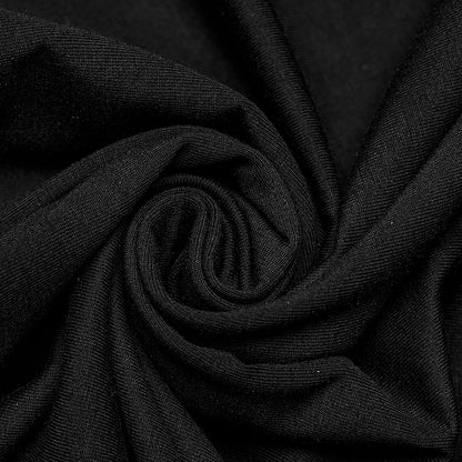 Black Punk Hooded Tank Top