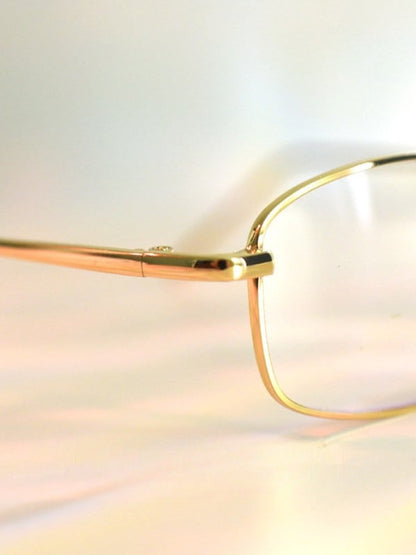 Gold/Silver/Black Cyberpunk Glasses