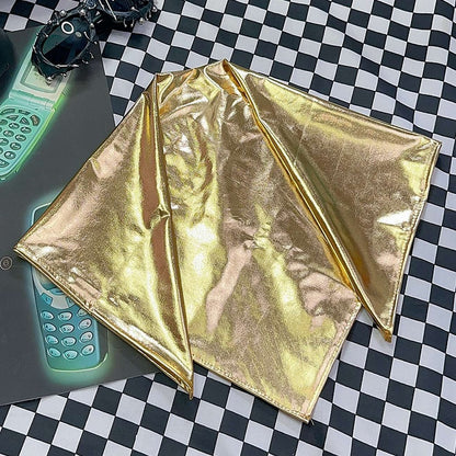 Silver/Pink/Gold/Polished Black Headscarf