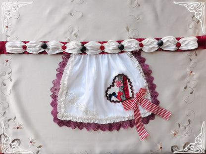 Dessert Cream Waist Belt Sweet Lolita Apron