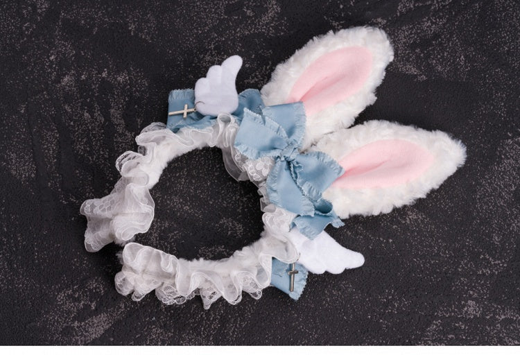 Angel Wings and Bowknot Bunny Ears KC
