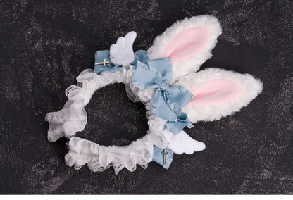 Angel Wings and Bowknot Bunny Ears KC