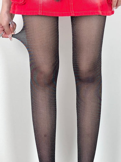 5 Color Options Semi-sheer Tights