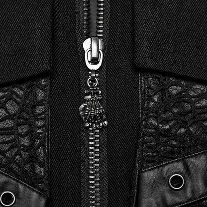 Black Punk Personalized Vest