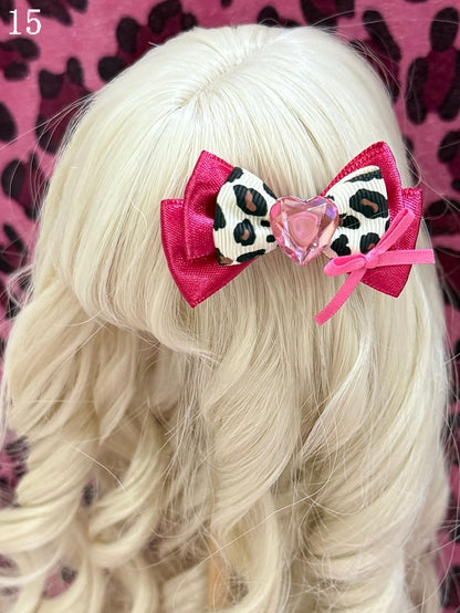 16 Options Bowknot /Floral BJD Doll Hairclip