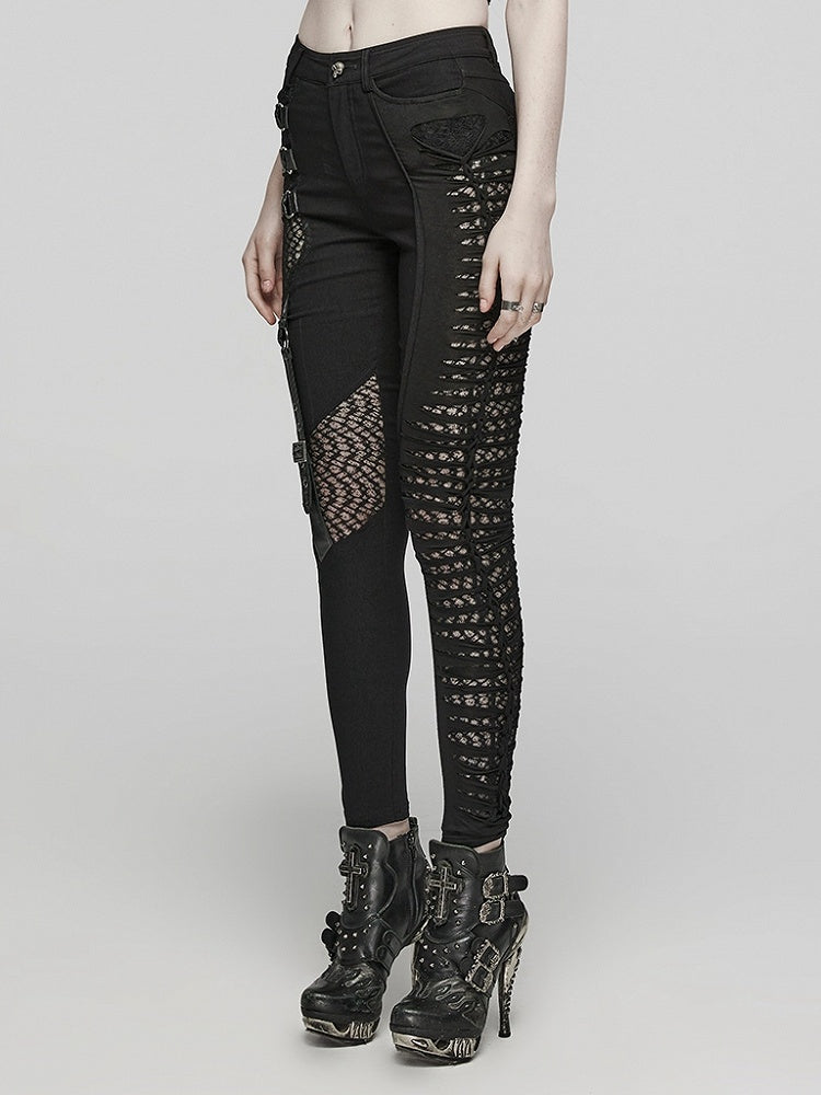 Punk Recombined Asymmetric Pants