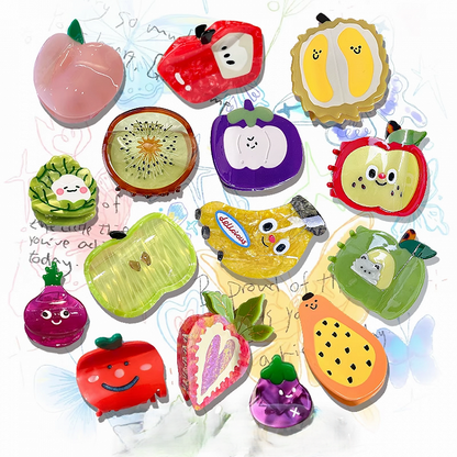 29 Options Y2K Cute Fruits Claw Clips