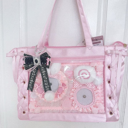 12 Colors Big Bow Ita Bag Charm