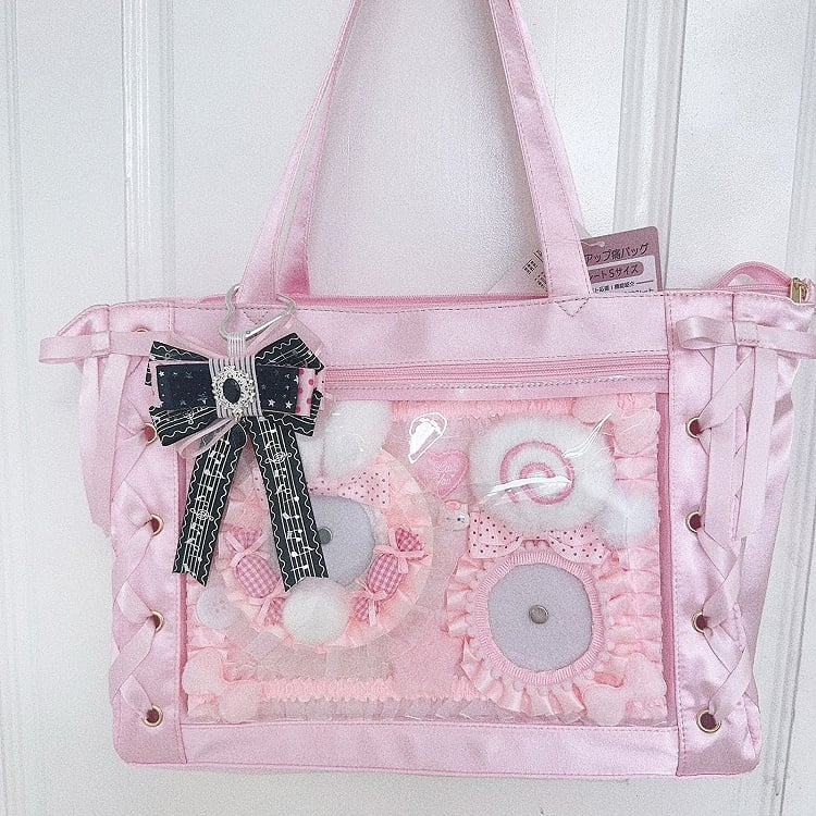 12 Colors Big Bow Ita Bag Charm