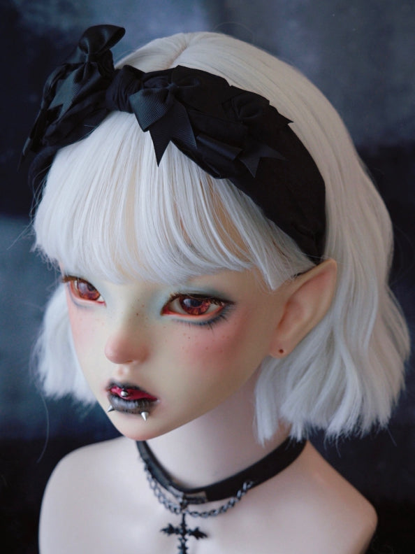 Black Bowknots Design KC